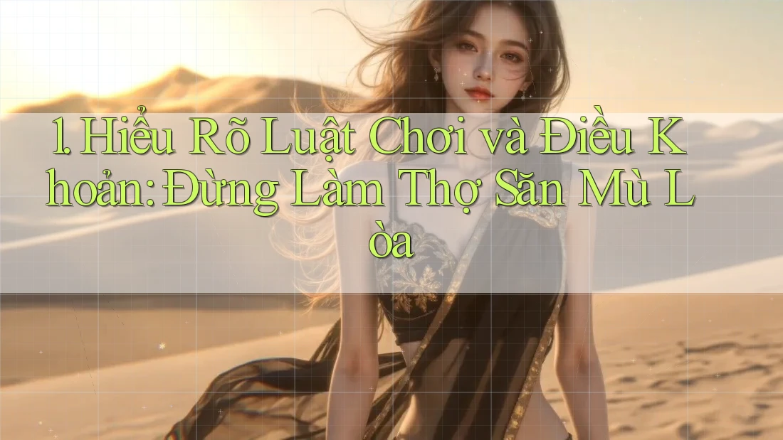 1. Hiểu Rõ Luật Chơi và Điều Khoản: Đừng Làm Thợ Săn Mù Lòa