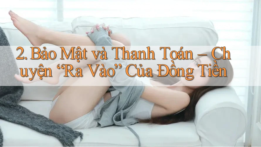 2. Bảo Mật và Thanh Toán – Chuyện “Ra Vào” Của Đồng Tiền
