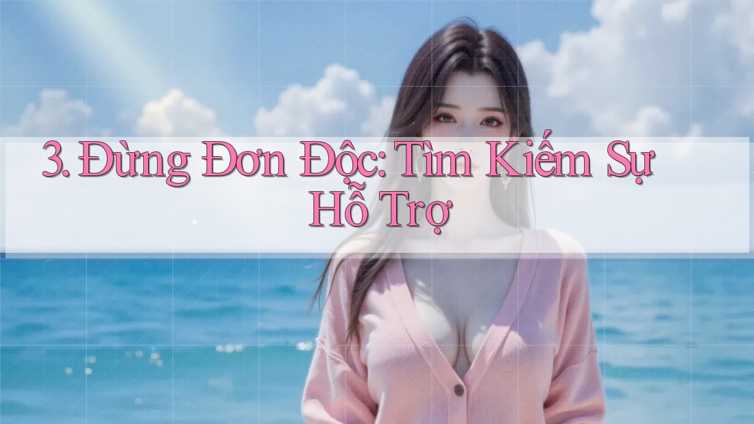 3. Đừng Đơn Độc: Tìm Kiếm Sự Hỗ Trợ