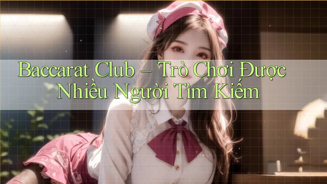 Baccarat Club – Trò Chơi Được Nhiều Người Tìm Kiếm Baccarat Club – Trò Chơi Được Nhiều Người Tìm Kiếm