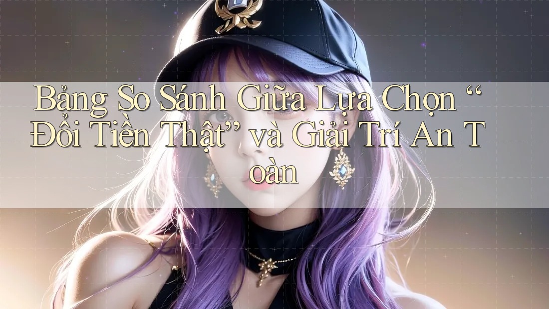 Bảng So Sánh Giữa Lựa Chọn “Đổi Tiền Thật” và Giải Trí An Toàn