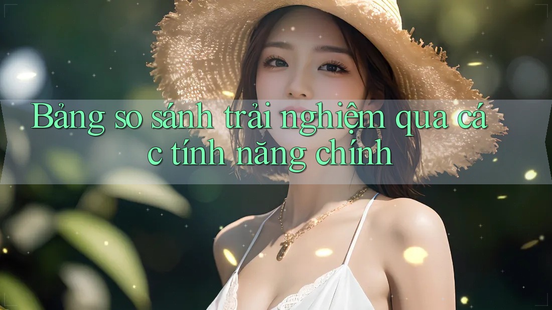 Bảng so sánh trải nghiệm qua các tính năng chính Bảng so sánh trải nghiệm qua các tính năng chính