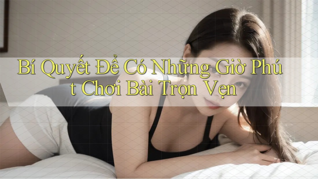Bí Quyết Để Có Những Giờ Phút Chơi Bài Trọn Vẹn