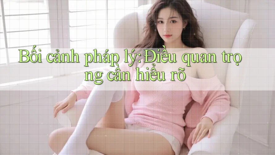 Bối cảnh pháp lý: Điều quan trọng cần hiểu rõ