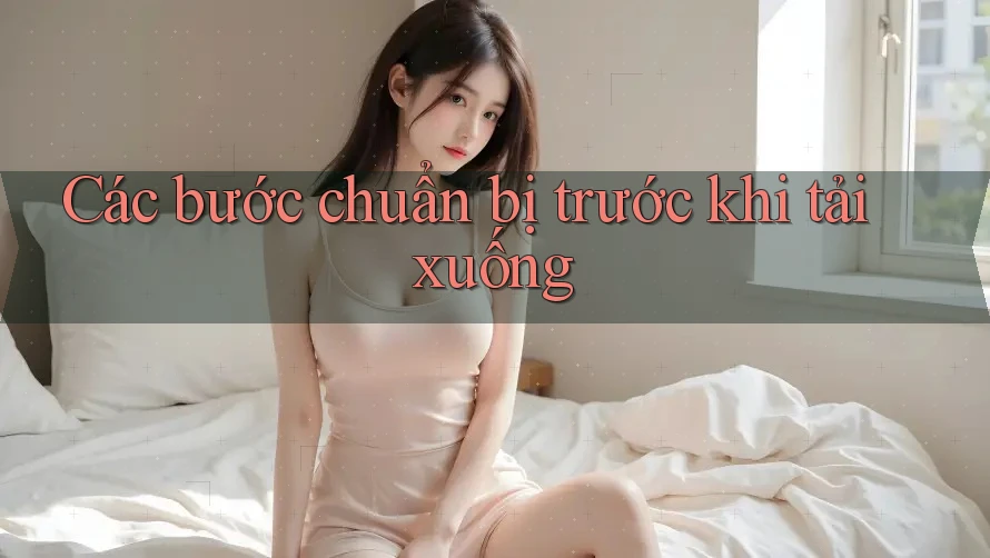 Các bước chuẩn bị trước khi tải xuống