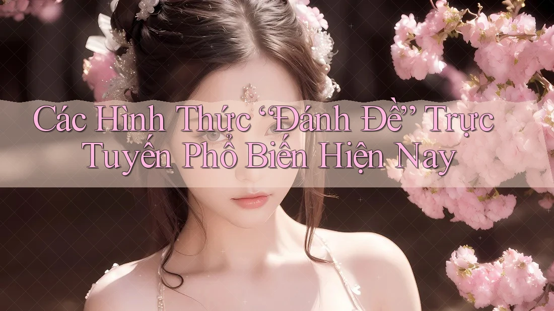 Các Hình Thức “Đánh Đề” Trực Tuyến Phổ Biến Hiện Nay