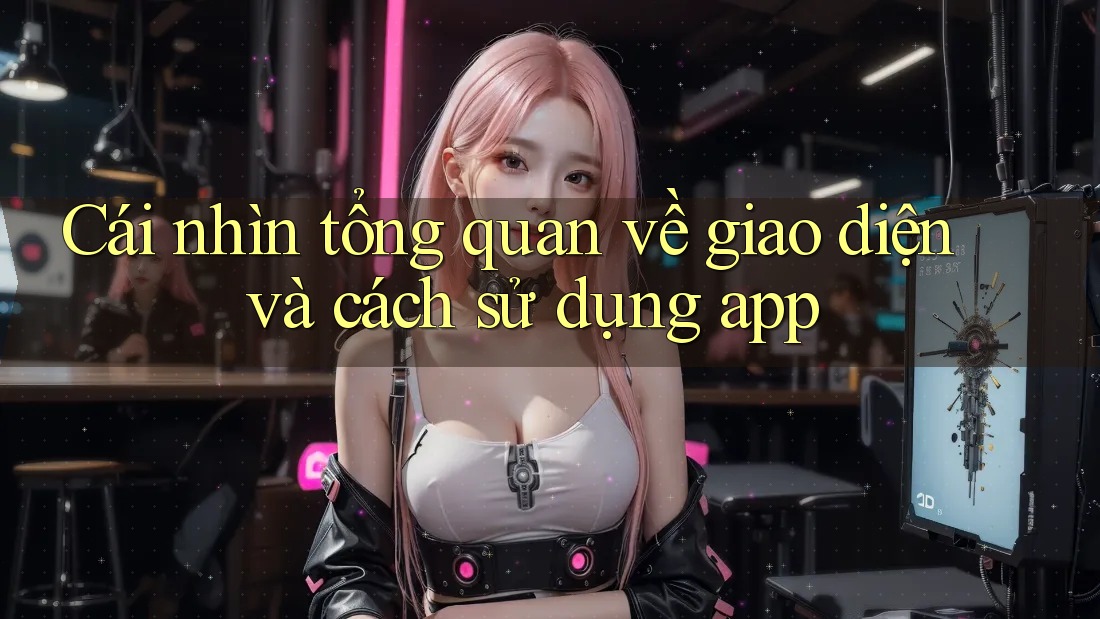 Cái nhìn tổng quan về giao diện và cách sử dụng app