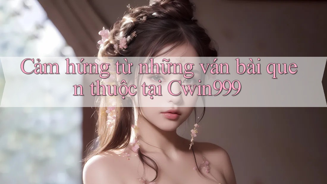 Cảm hứng từ những ván bài quen thuộc tại Cwin999 Cảm hứng từ những ván bài quen thuộc tại Cwin999
