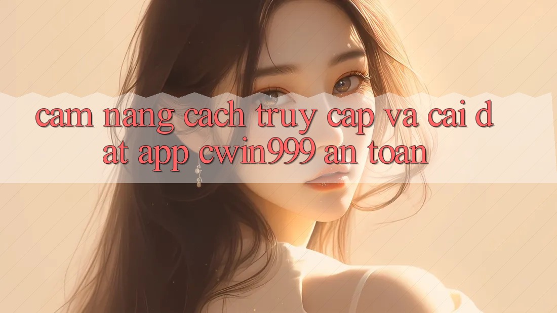 Cẩm nang Cách Truy Cập Và Cài Đặt App Cwin999 An Toàn Cẩm nang Cách Truy Cập Và Cài Đặt App Cwin999 An Toàn