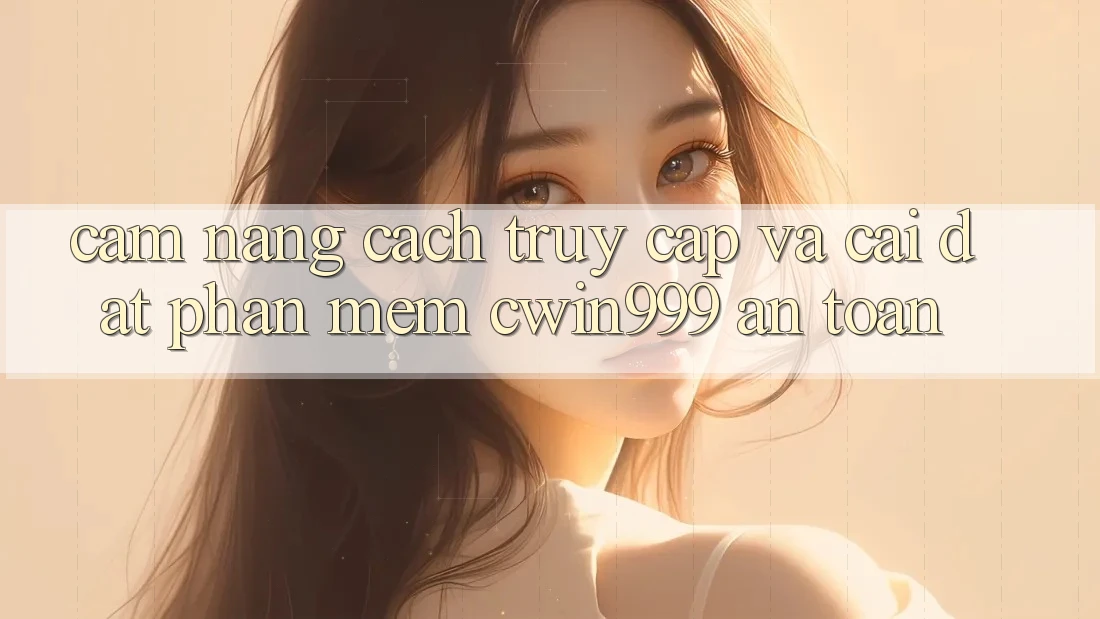 Cẩm nang Cách Truy Cập Và Cài Đặt Phần mềm Cwin999 An Toàn