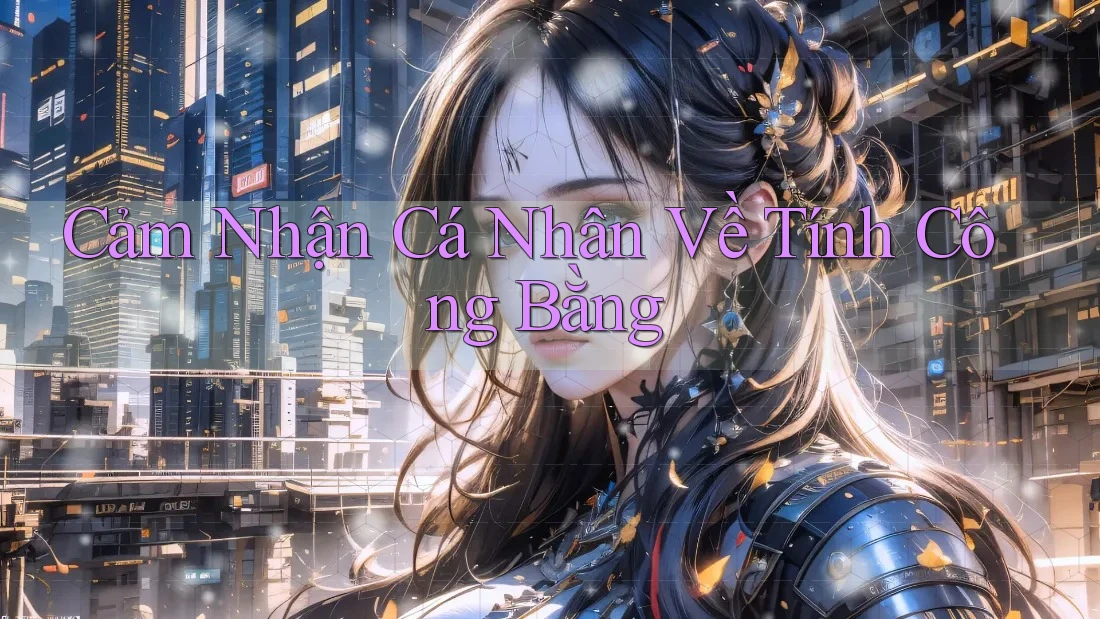 Cảm nhận cá nhân về tính công bằng