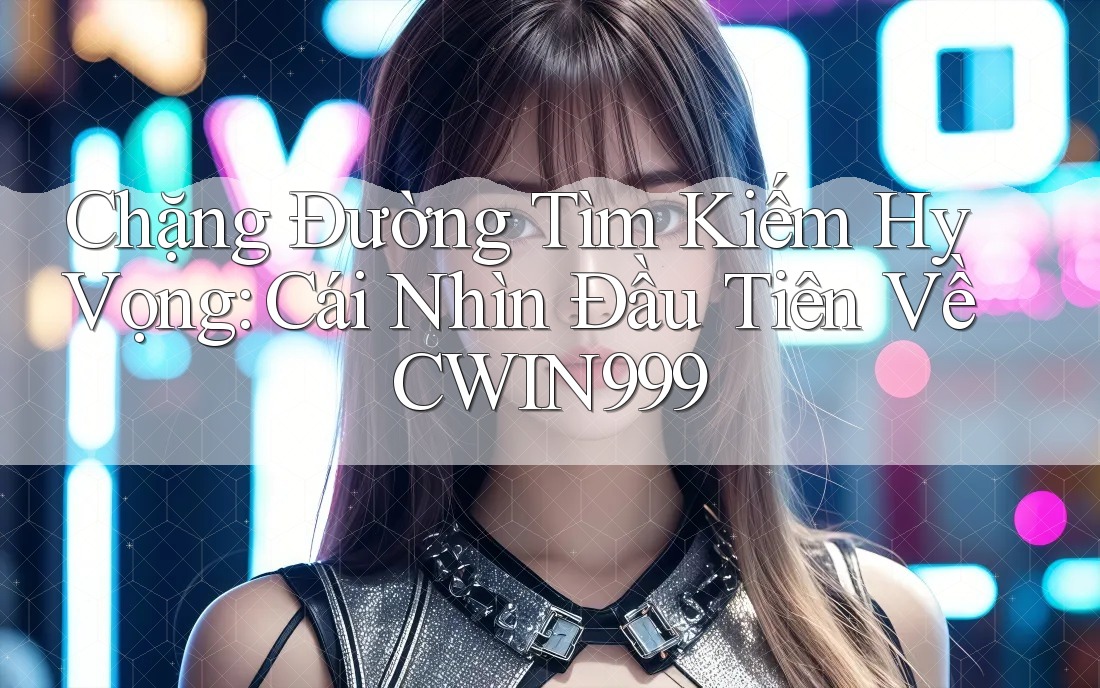 Chặng Đường Tìm Kiếm Hy Vọng: Cái Nhìn Đầu Tiên Về CWIN999