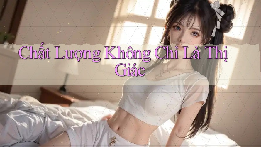 Chất Lượng Không Chỉ Là Thị Giác