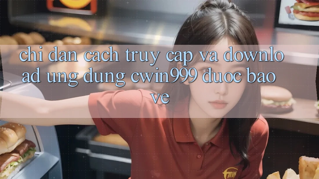 Chỉ dẫn Cách Truy Cập Và Download Ứng Dụng Cwin999 Được bảo vệ
