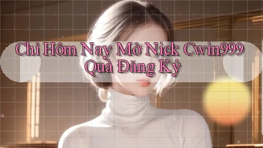 chỉ hôm nay mở nick cwin999 quà đăng ký
