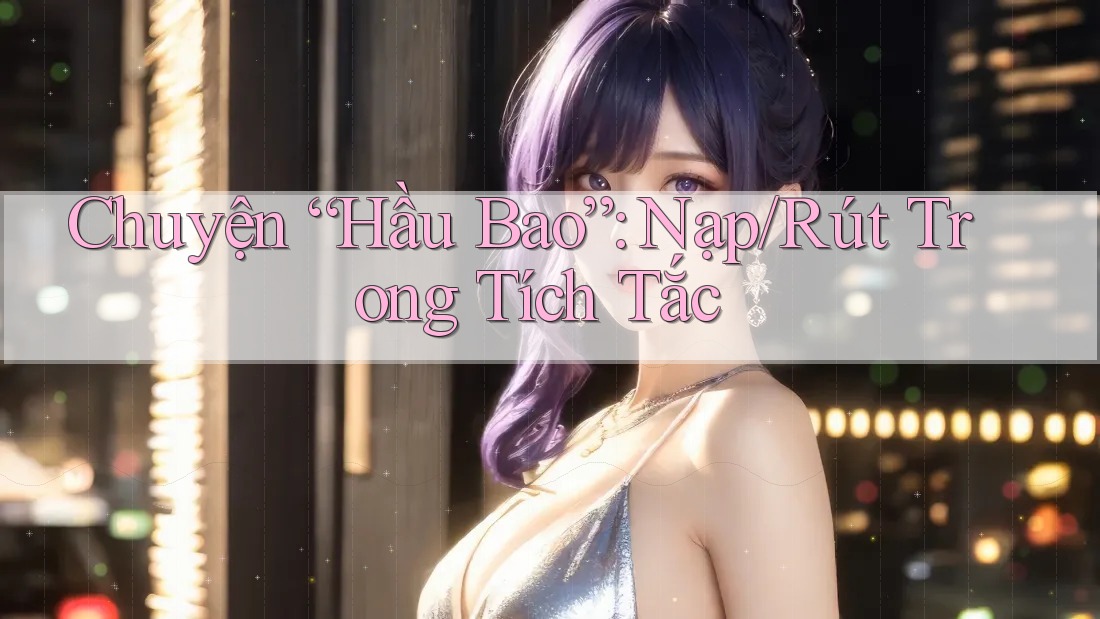 Chuyện “Hầu Bao”: Nạp/Rút Trong Tích Tắc