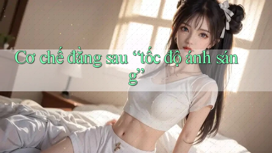 Cơ chế đằng sau “tốc độ ánh sáng”