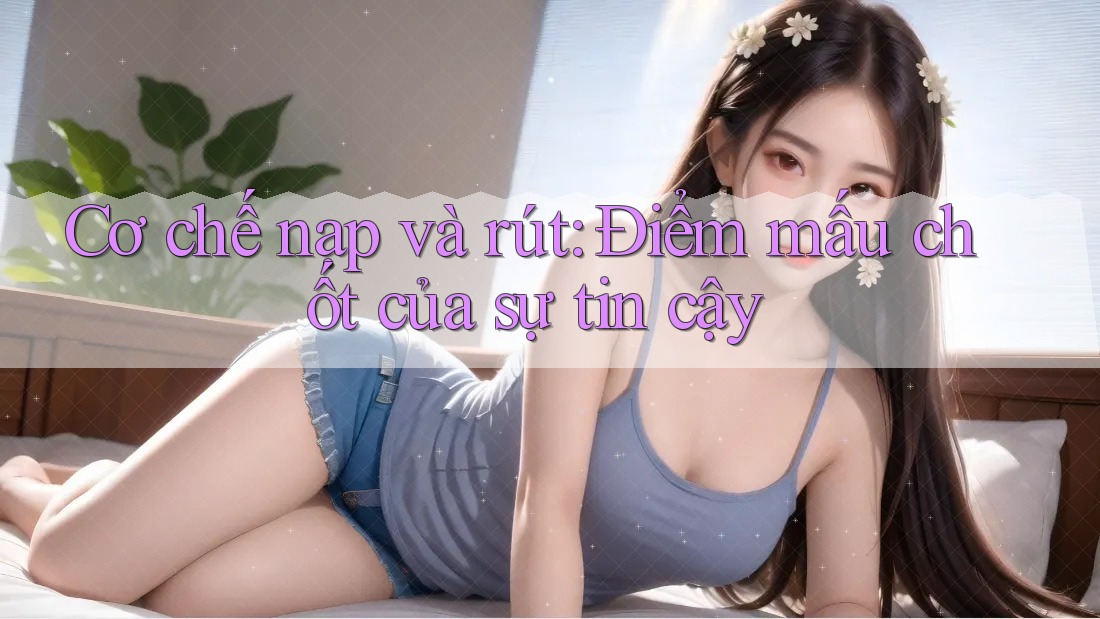 Cơ chế nạp và rút: Điểm mấu chốt của sự tin cậy