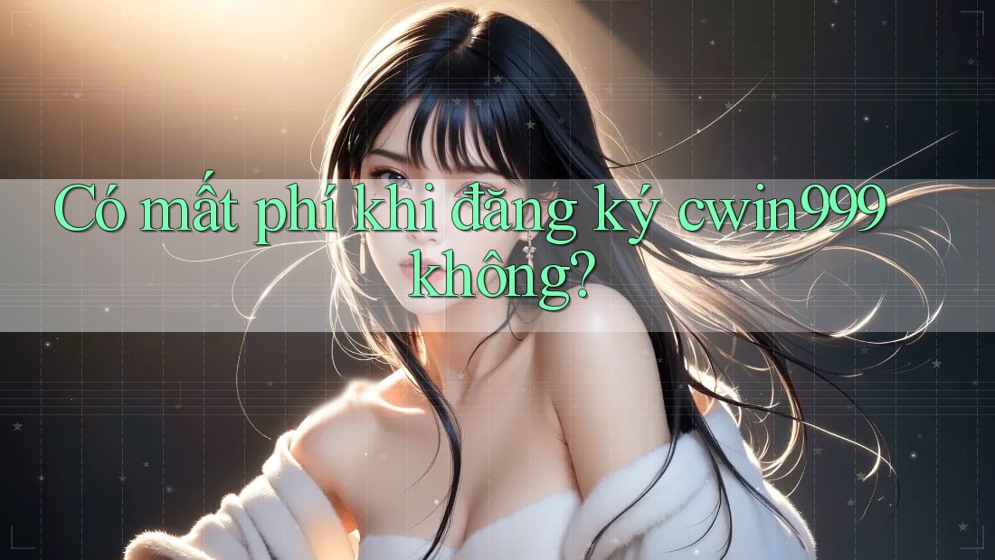 Có mất phí khi đăng ký cwin999 không?