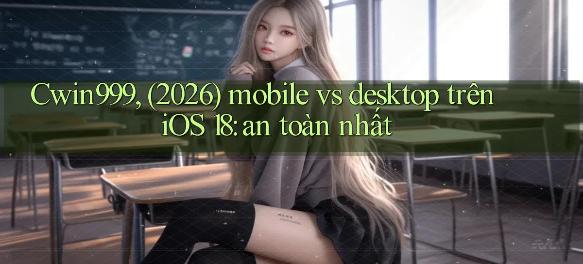 Cwin999, (2026) mobile vs desktop trên iOS 18 an toàn nhất