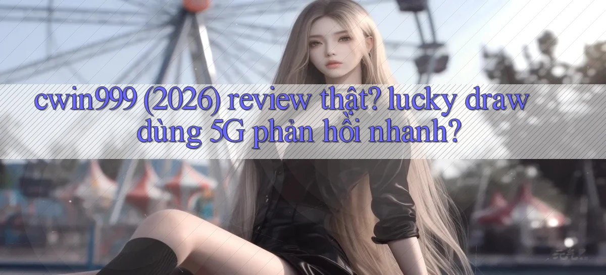 cwin999 (2026) review thật lucky draw dùng 5G phản hồi nhanh