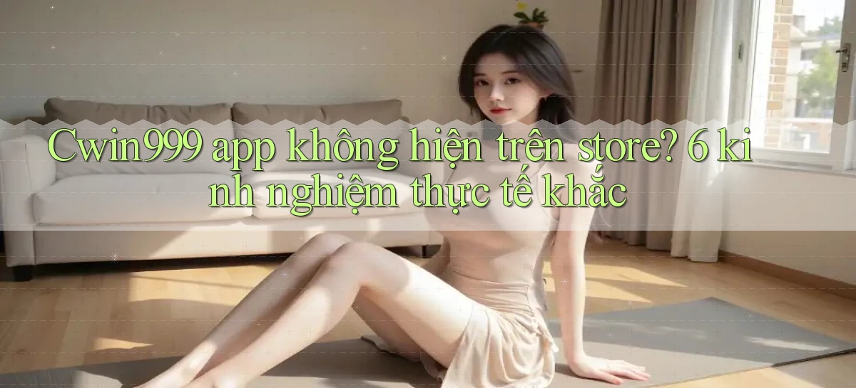 Cwin999 app không hiện trên store 6 kinh nghiệm thực tế khắc