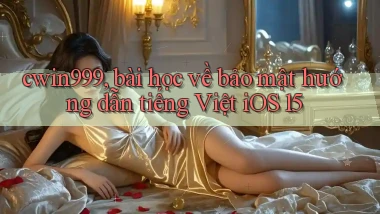 cwin999, bài học về bảo mật hướng dẫn tiếng Việt iOS 15