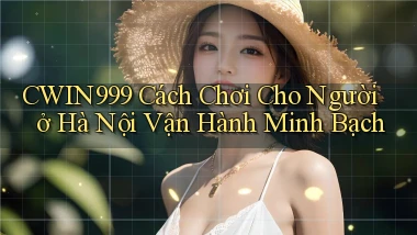 cwin999 cách chơi cho người ở Hà Nội vận hành minh bạch