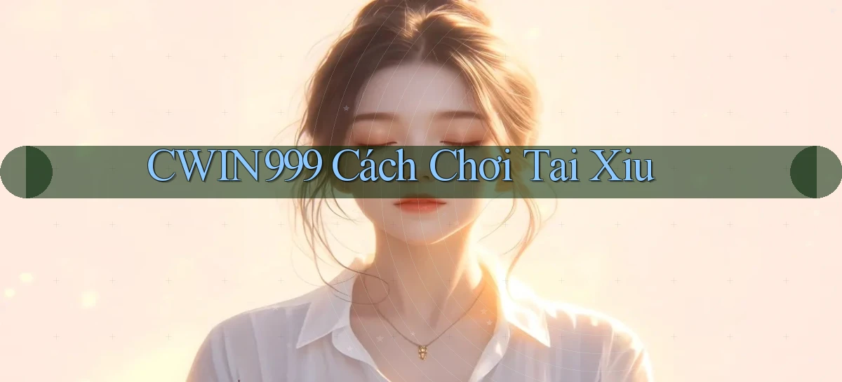 cwin999 cách chơi tài xỉu