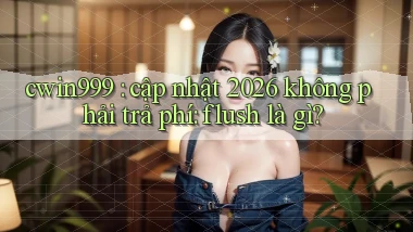 cwin999 cập nhật 2026 không phải trả phí flush là gì