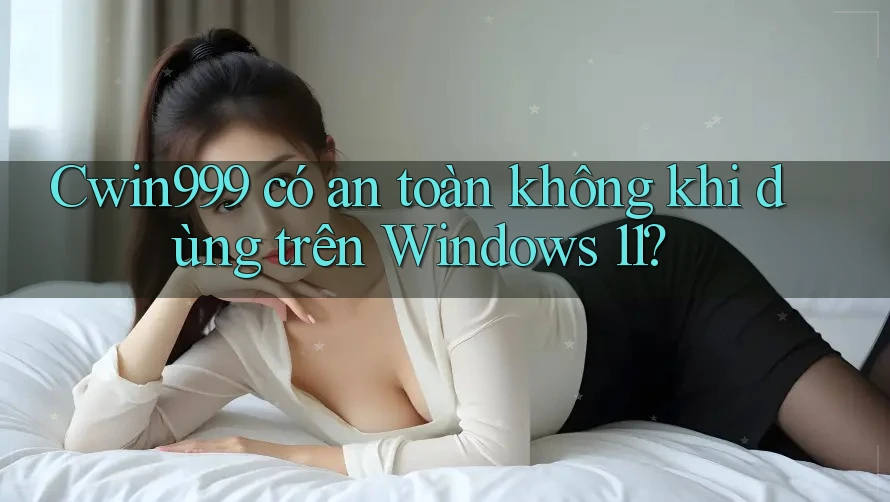 Cwin999 có an toàn không khi dùng trên Windows 11?