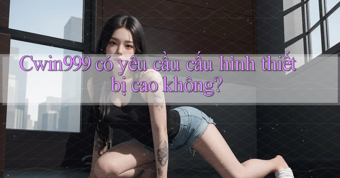 Cwin999 có yêu cầu cấu hình thiết bị cao không?