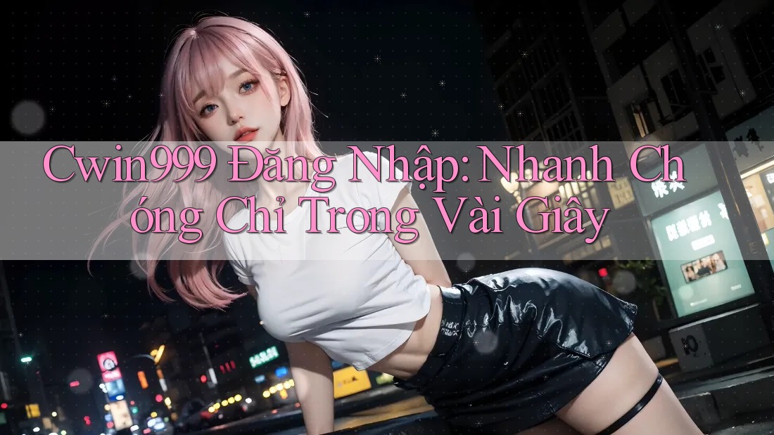 Cwin999 Đăng Nhập: Nhanh Chóng Chỉ Trong Vài Giây