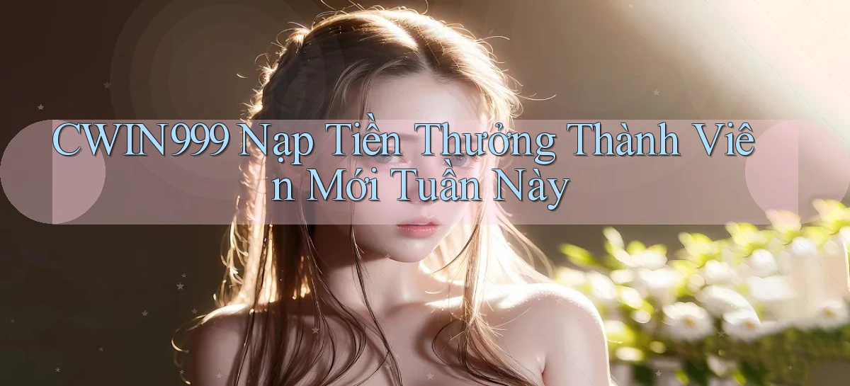 cwin999 nạp tiền thưởng thành viên mới tuần này