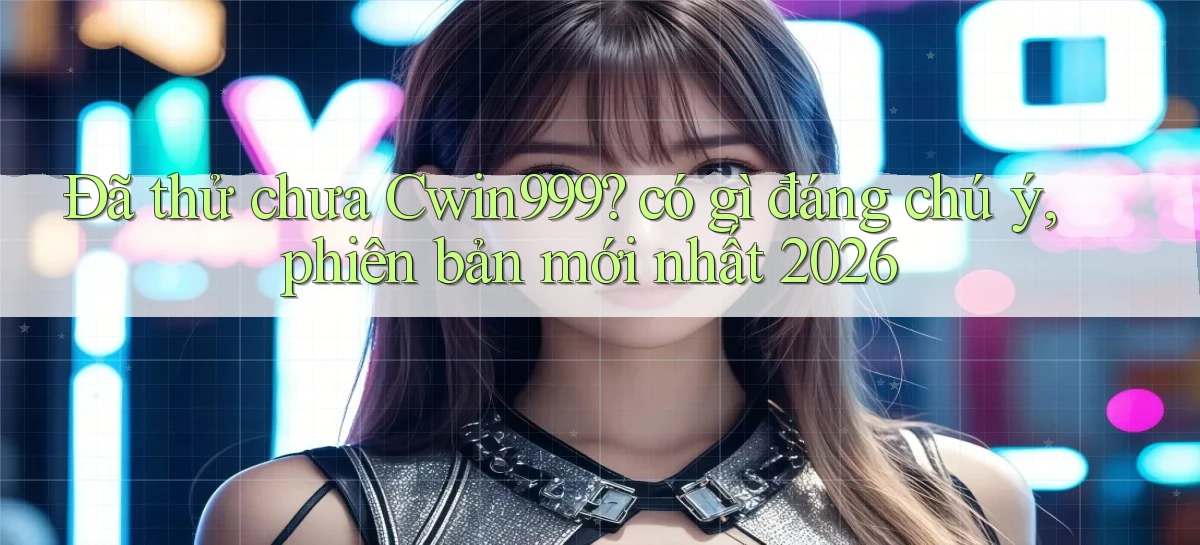 Đã thử chưa Cwin999 có gì đáng chú ý, phiên bản mới nhất 2026