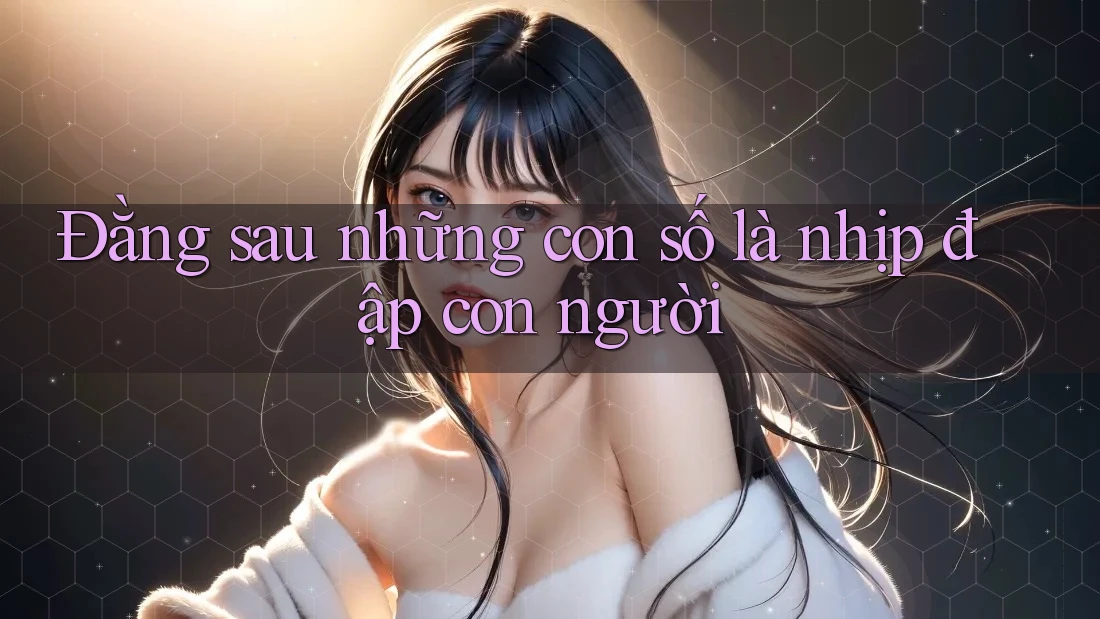 Đằng sau những con số là nhịp đập con người Đằng sau những con số là nhịp đập con người