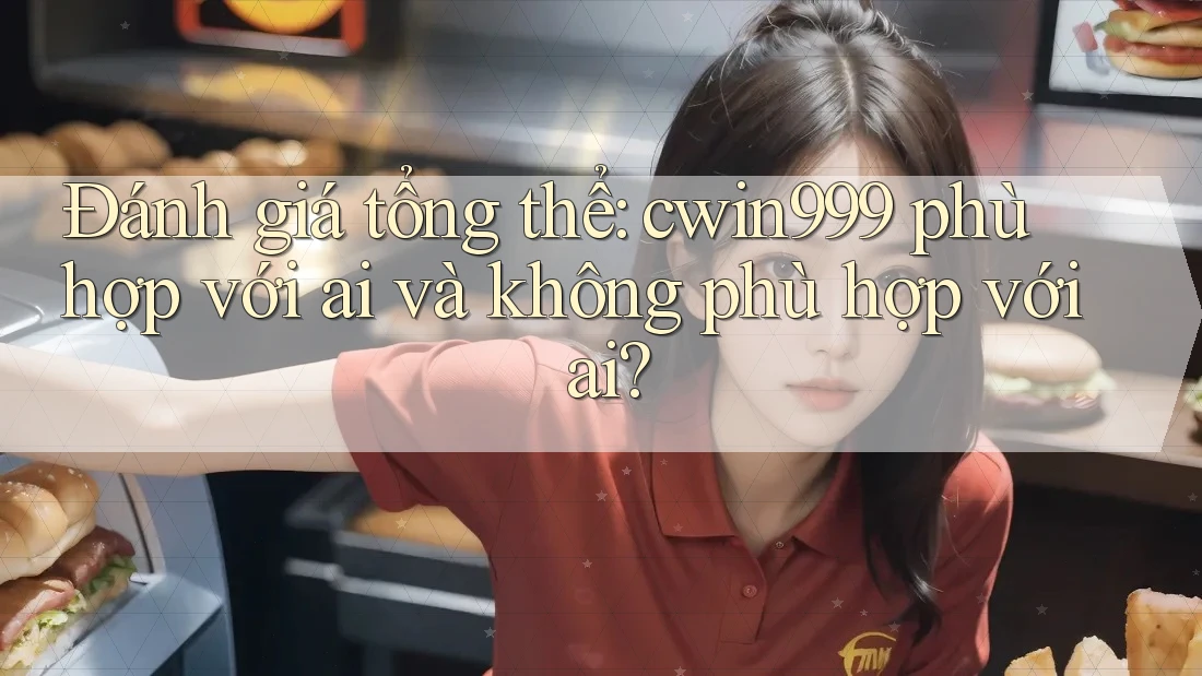Đánh giá tổng thể: cwin999 phù hợp với ai và không phù hợp với ai?