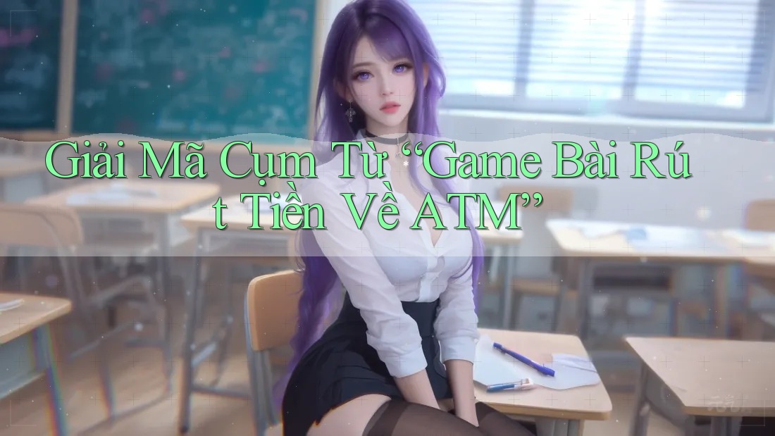 Giải Mã Cụm Từ “Game Bài Rút Tiền Về ATM”