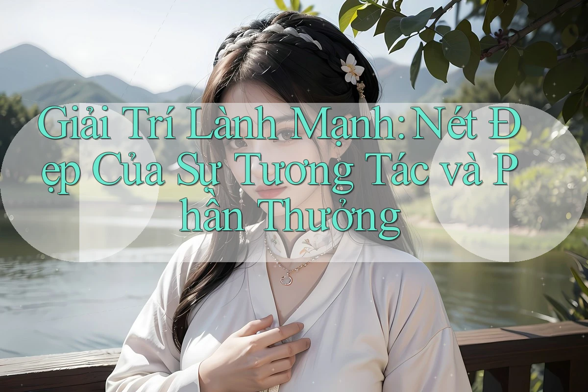 Giải Trí Lành Mạnh: Nét Đẹp Của Sự Tương Tác và Phần Thưởng Giải Trí Lành Mạnh: Nét Đẹp Của Sự Tương Tác và Phần Thưởng