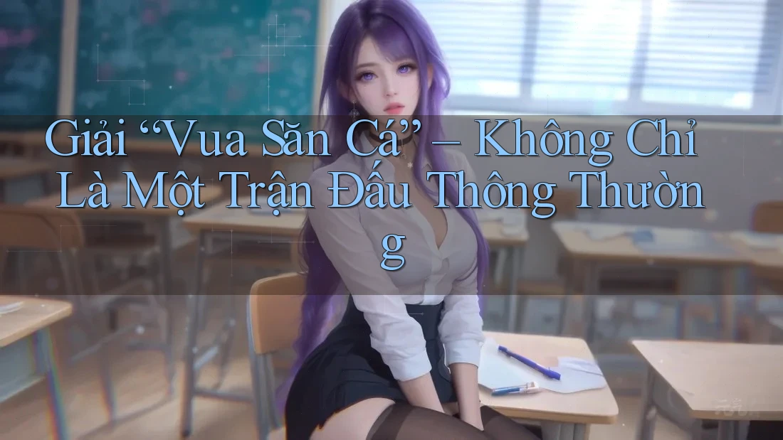 Giải “Vua Săn Cá” – Không Chỉ Là Một Trận Đấu Thông Thường