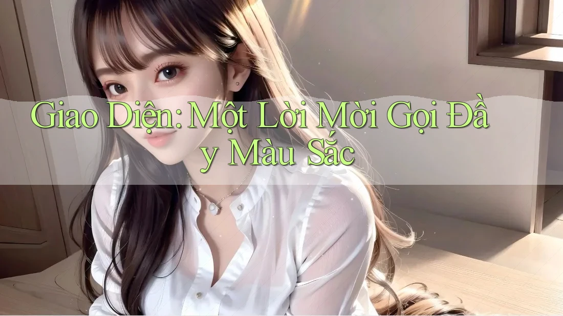 Giao Diện: Một Lời Mời Gọi Đầy Màu Sắc Giao Diện: Một Lời Mời Gọi Đầy Màu Sắc
