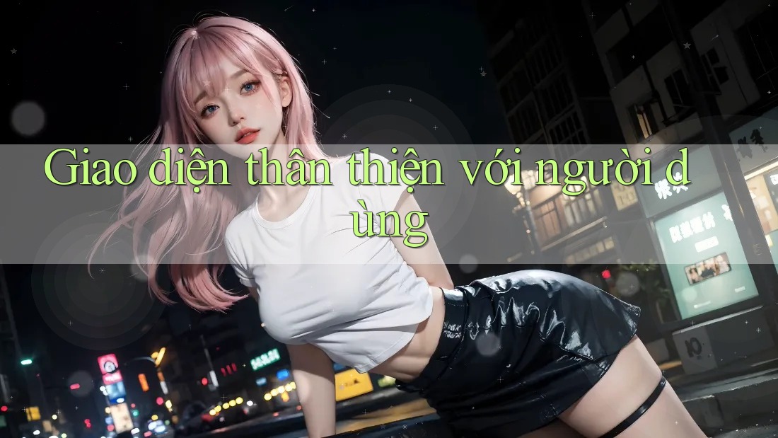 Giao diện thân thiện với người dùng