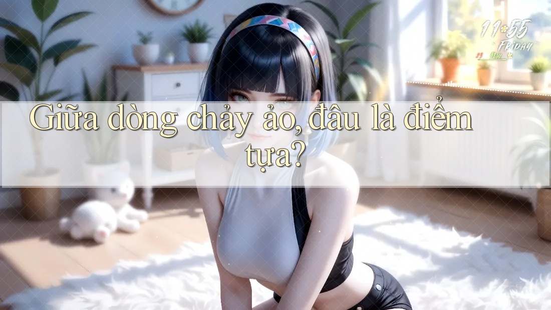 Giữa dòng chảy ảo, đâu là điểm tựa?