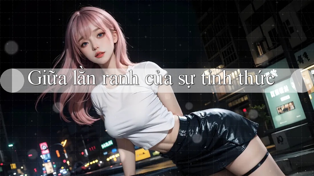 Giữa lằn ranh của sự tỉnh thức
