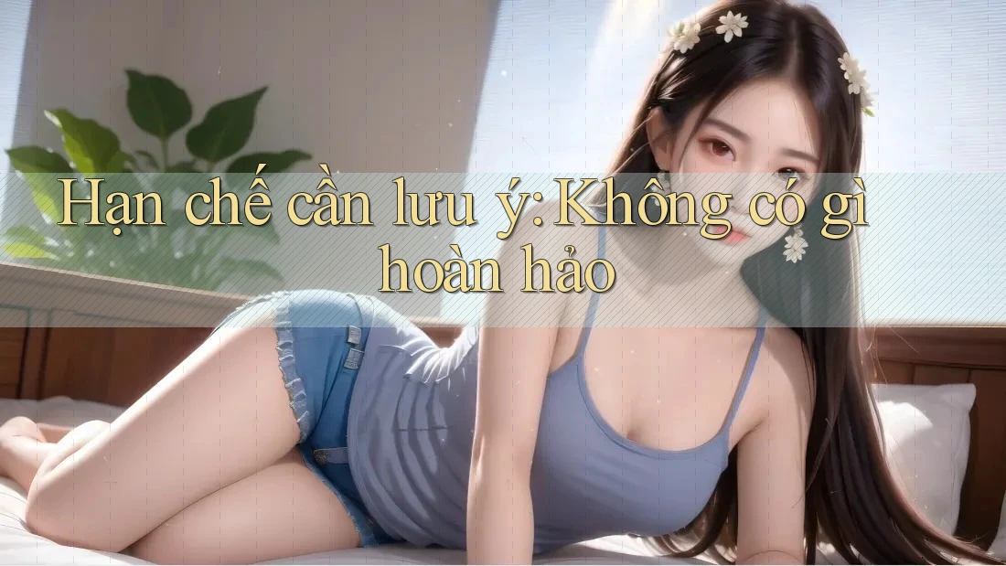 Hạn chế cần lưu ý - không có gì hoàn hảo