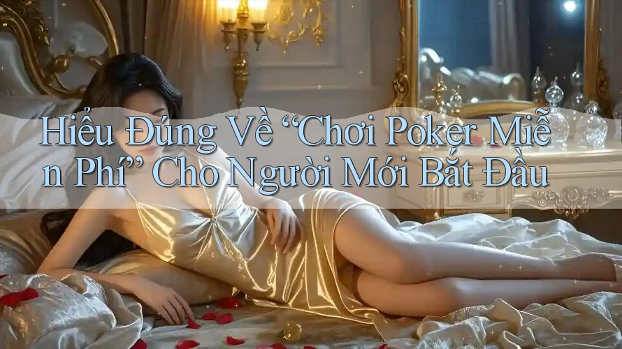 Hiểu Đúng Về “Chơi Poker Miễn Phí” Cho Người Mới Bắt Đầu