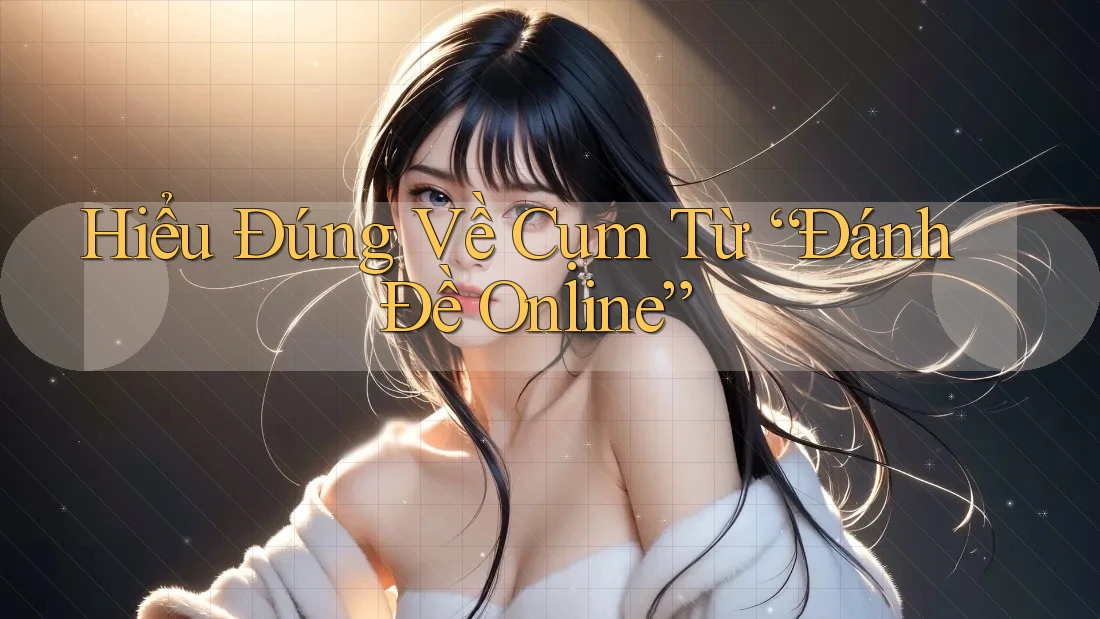 Hiểu Đúng Về Cụm Từ “Đánh Đề Online”