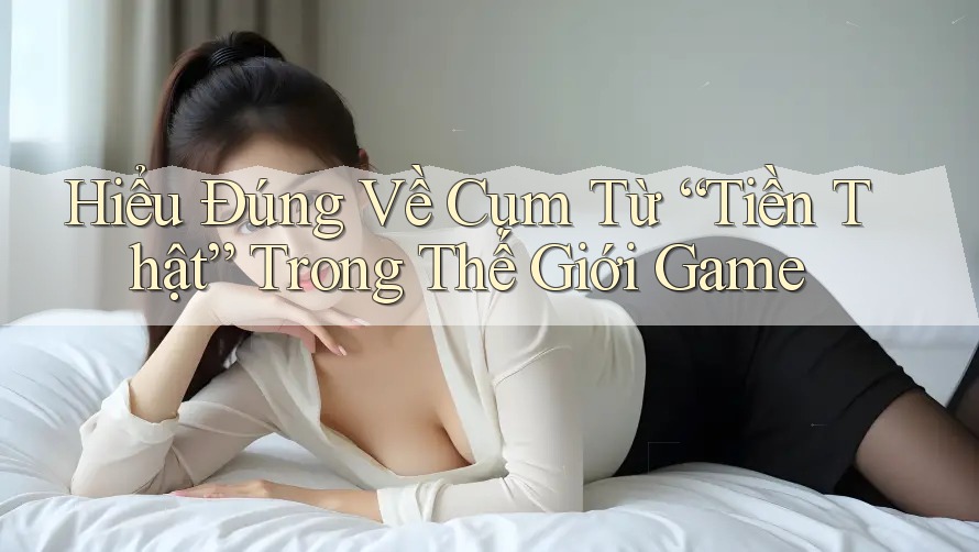 Hiểu Đúng Về Cụm Từ “Tiền Thật” Trong Thế Giới Game