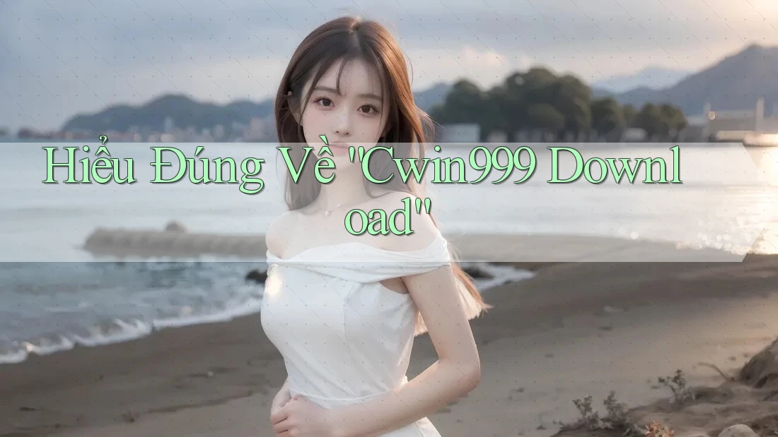 Hiểu Đúng Về “Cwin999 Download”
