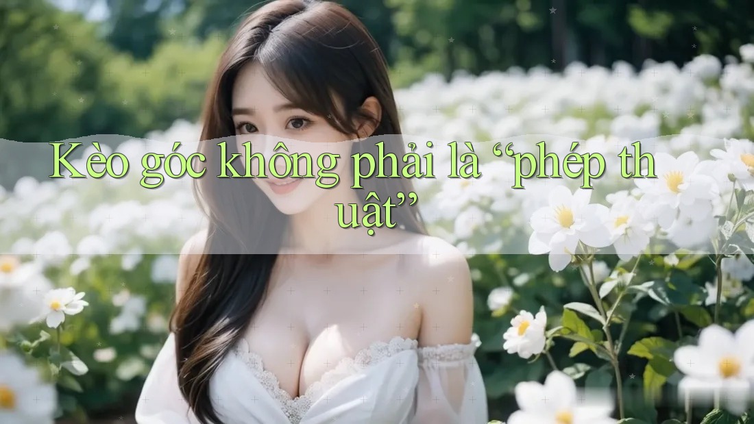 Kèo góc không phải là “phép thuật”